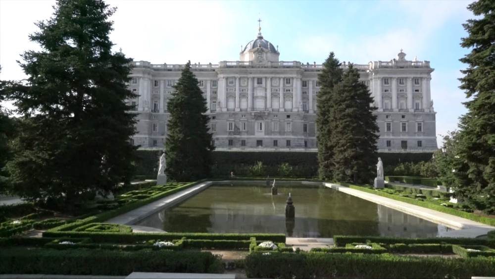 Королевский дворец в Мадриде - сады