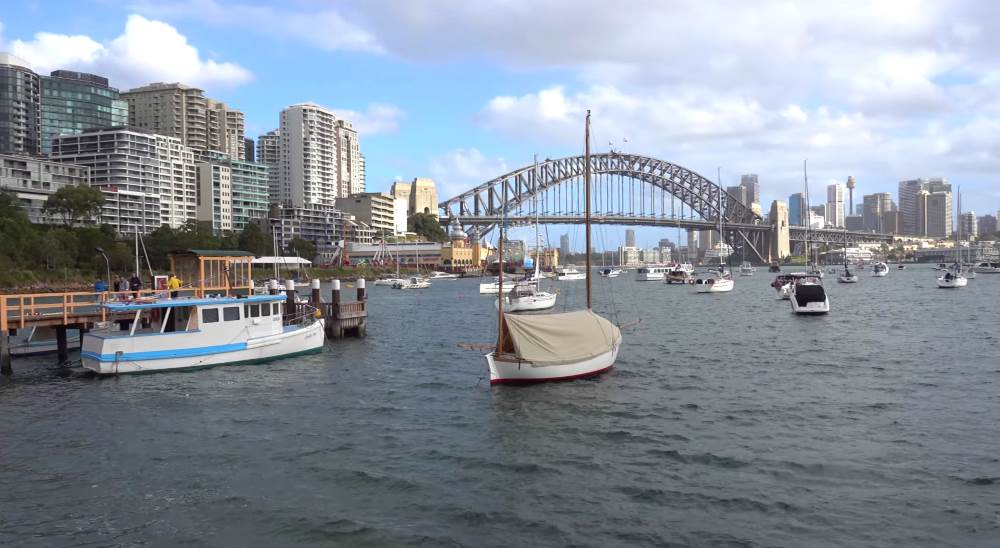 Harbour Bridge in Sydney, Australia