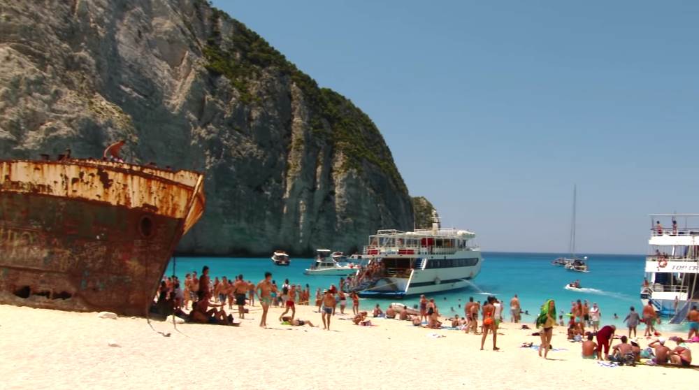 Закинф - курорт Греции с песчаными пляжами