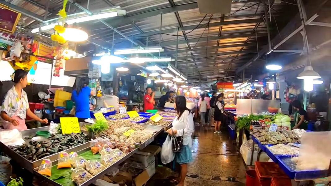 Fish Market in Pattaya, Thailand description, how to get there, map