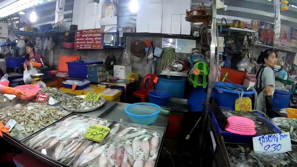 Naklua Fish Market, Pattaya