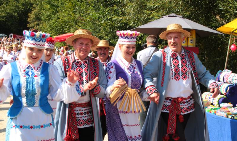 Праздник на Августовском канале в Беларуси