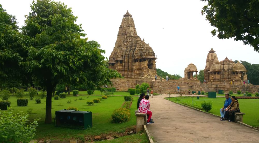 Khajuraho - the famous temples of love in India