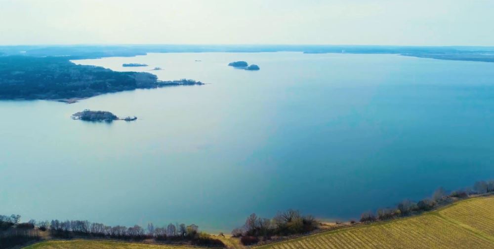 The Minsk Sea in Belarus - summer vacation