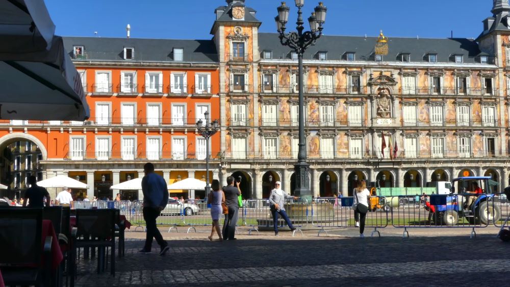 Plaza Mayor Square in Madrid