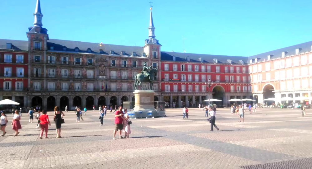 Пласа де Майор в Мадриде - главная площадь
