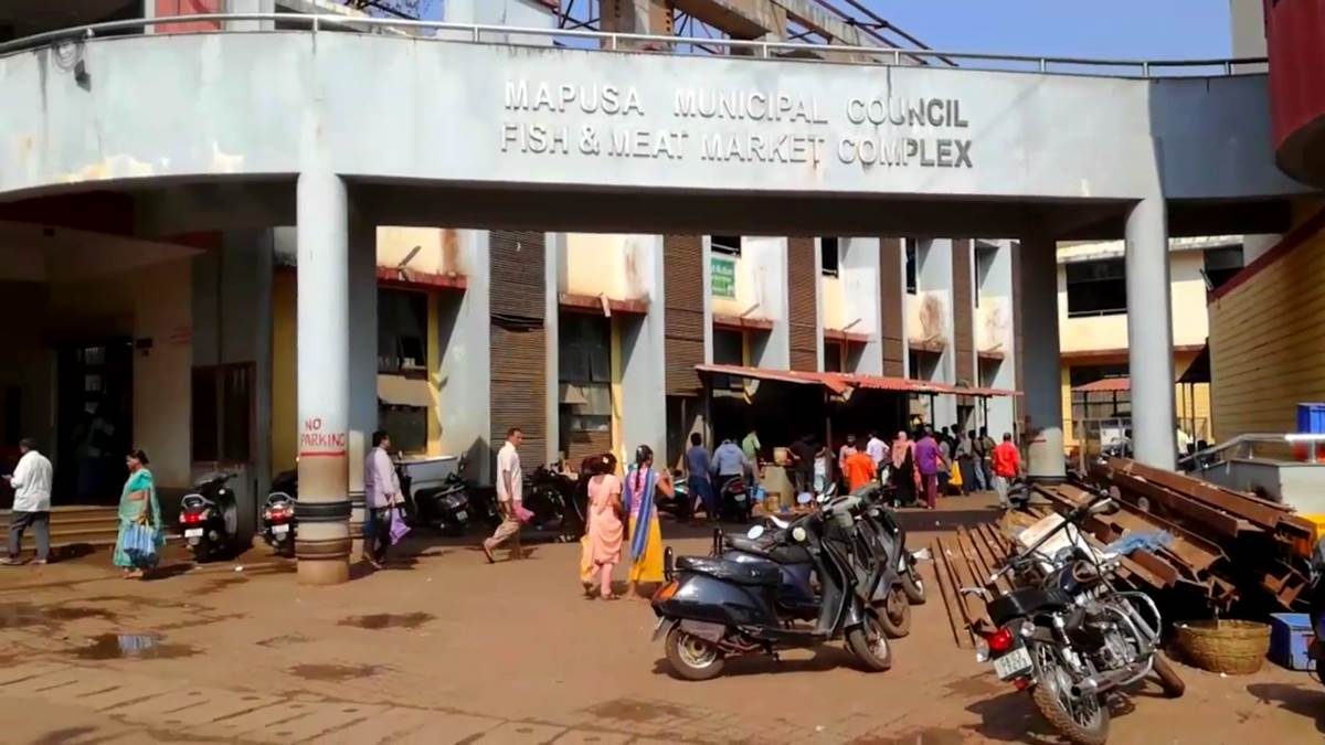 Market in Mapusa, Goa description, opening hours, how to get
