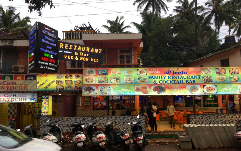 Cafe in North Goa