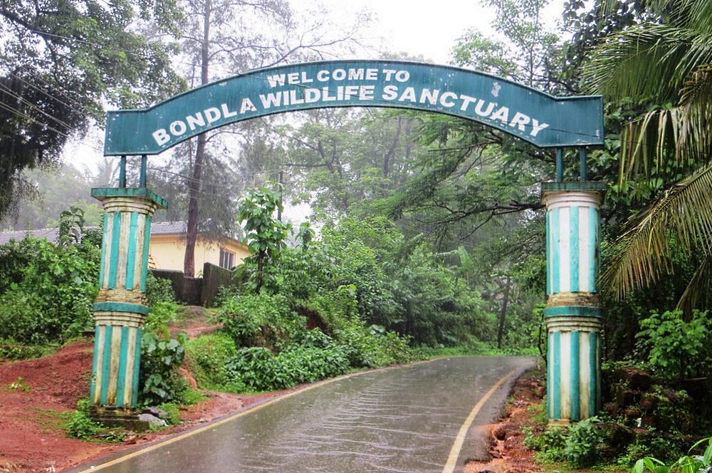 Bondla Reserve - entrance