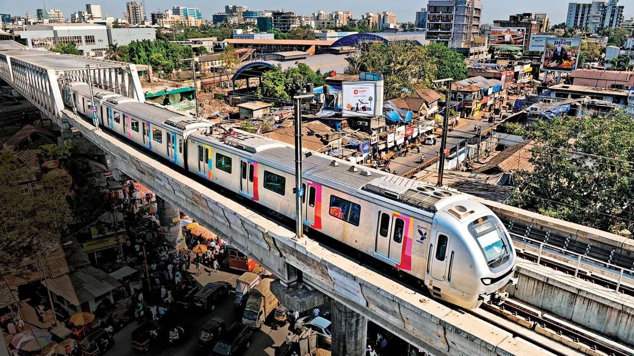 Mumbai's elevated subway